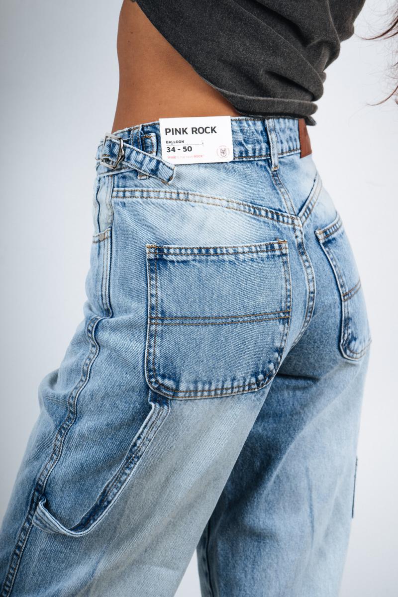 PINK ROCK JEANS BALLOON MONTREAL W25