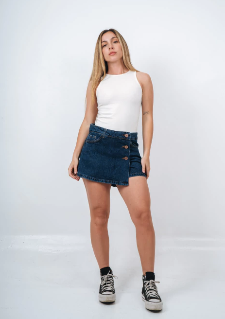 PINK ROCK SKORT POLLERA BORDEAUX V26