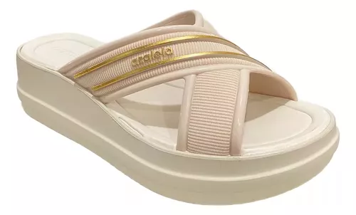 AZALEIA OJOTA SOFT SLIDE PLAT FEM V25