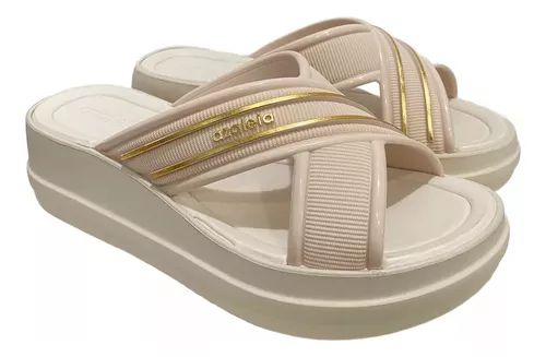 AZALEIA OJOTA SOFT SLIDE PLAT FEM V25