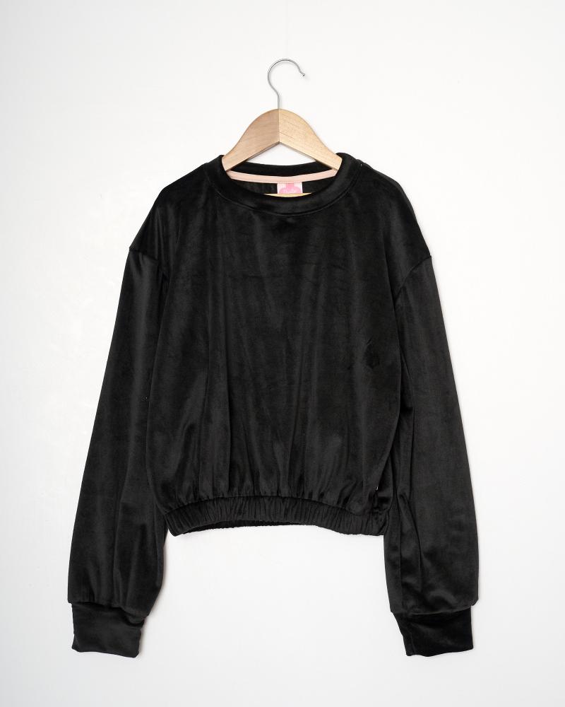 POSTO BUZO CROP GIRLS PLUSH W25