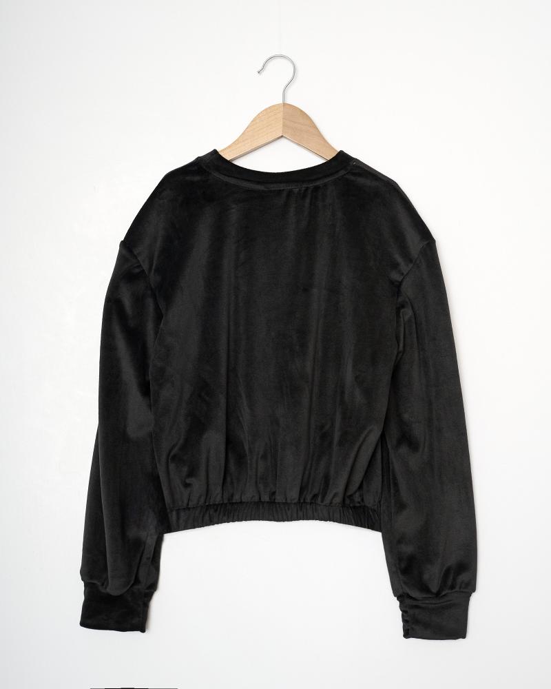 POSTO BUZO CROP GIRLS PLUSH W25