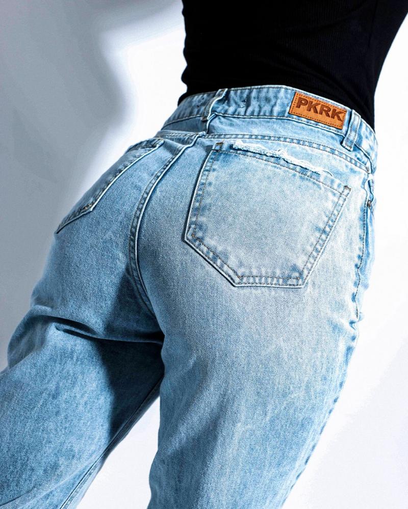 PINK ROCK JEANS MOM VENUS CELESTE	W23