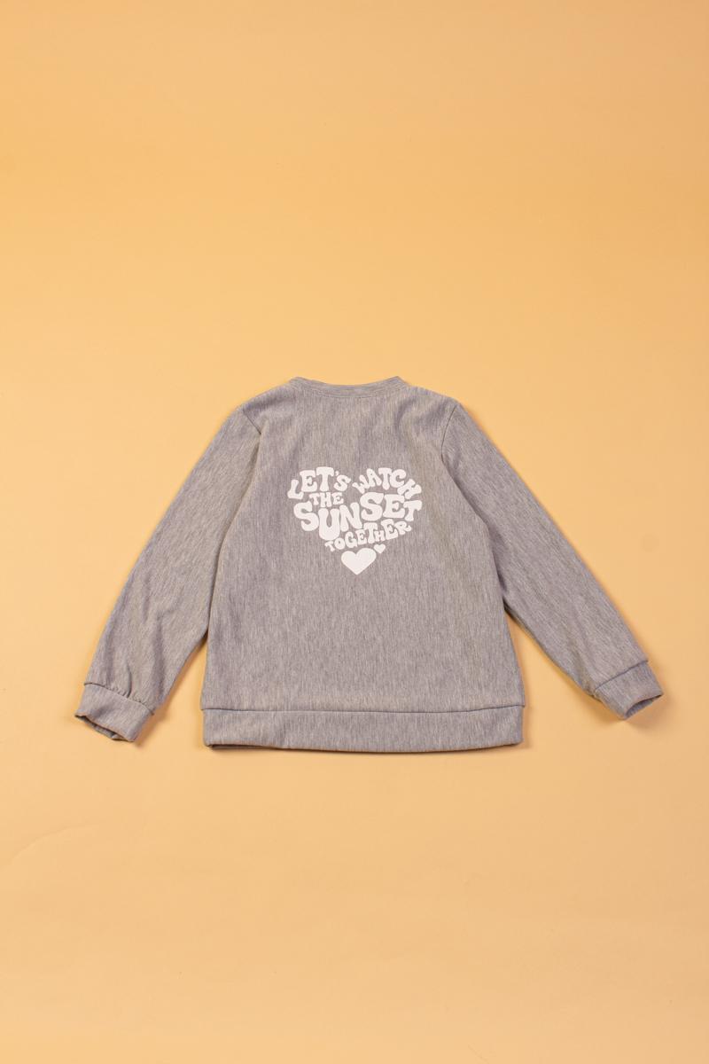 PINK MANIA BUZO FRIZA DOBLE ESTAMPA LET´S WATCH THE SUNSET TOGETHER W23