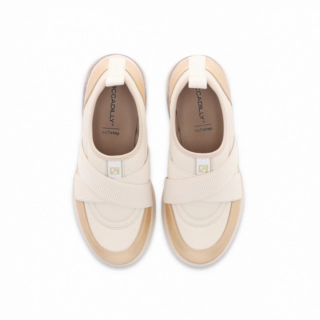 PICCADILLY ZAPATILLA STRETCH SOFT METALIZADA W25