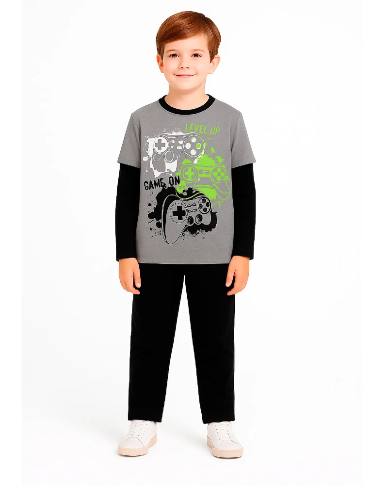 POSTO CAMISETA LEVEL UP BOYS W25