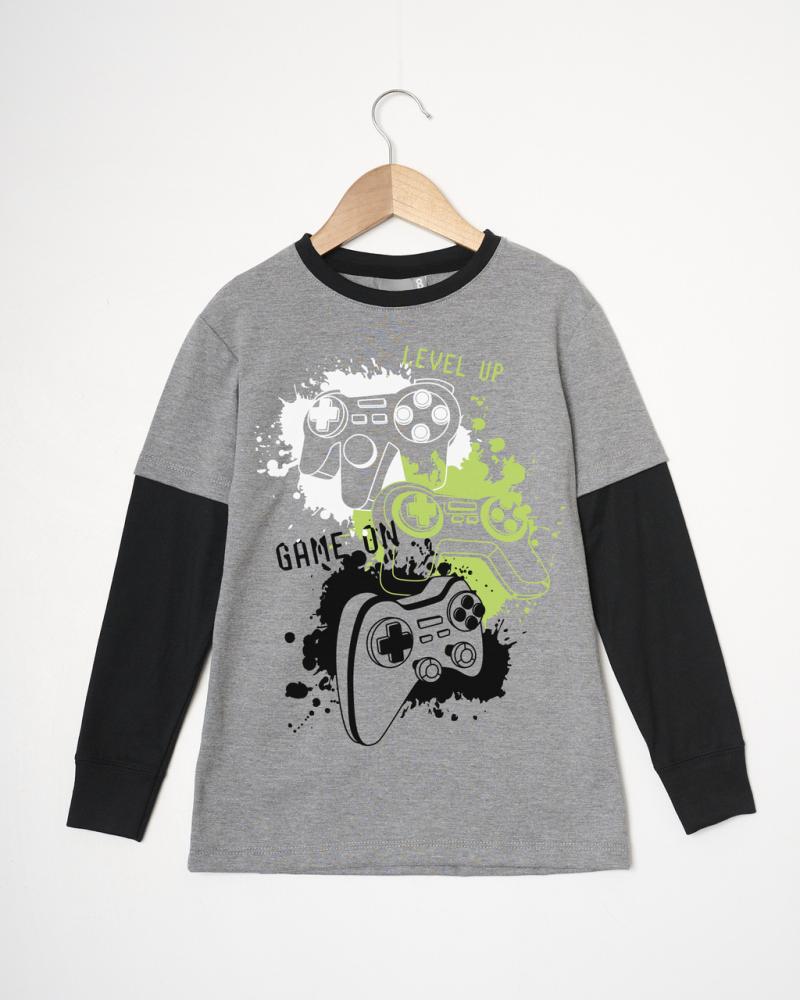 POSTO CAMISETA LEVEL UP BOYS W25