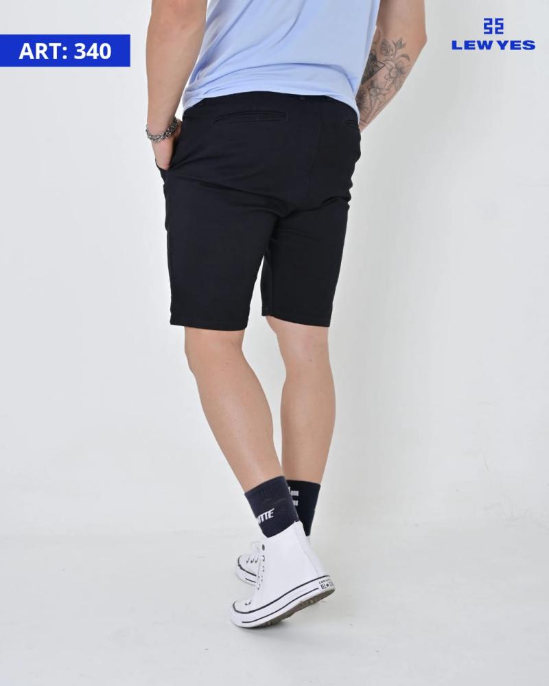 LEW & YES BERMUDA BLACK BOLSILLO CHINO. V24