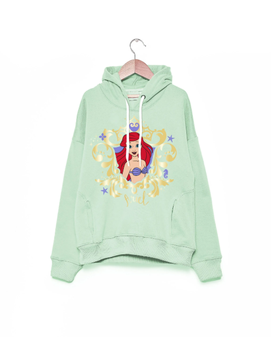 MAGIC BUZO CAPUCHA ARIEL PRINCESAS GIRLS W25