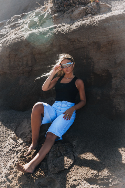 PINK ROCK BERMUDA BAGGY WAVE V25