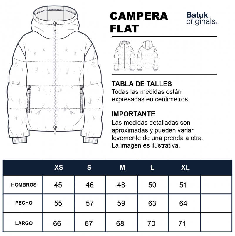 BATUK CAMPERA H IMPORTADA FLAT W24