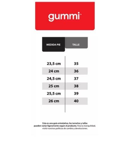 GUMMI ZAPATILLA M TOKIO