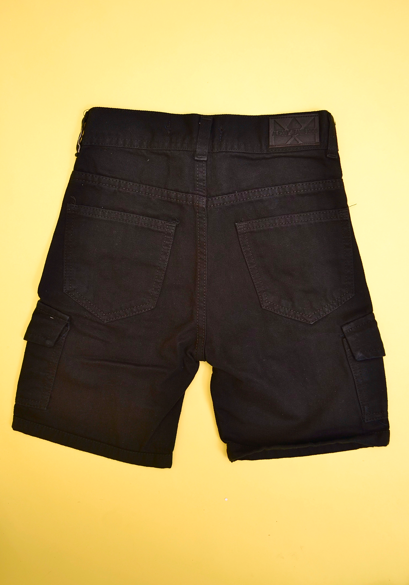 ALEXIS BERMUDA JEANS BLACK CARGO V25
