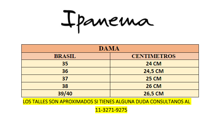 IPANEMA BRASIL SENSE SLIDE FEM V25