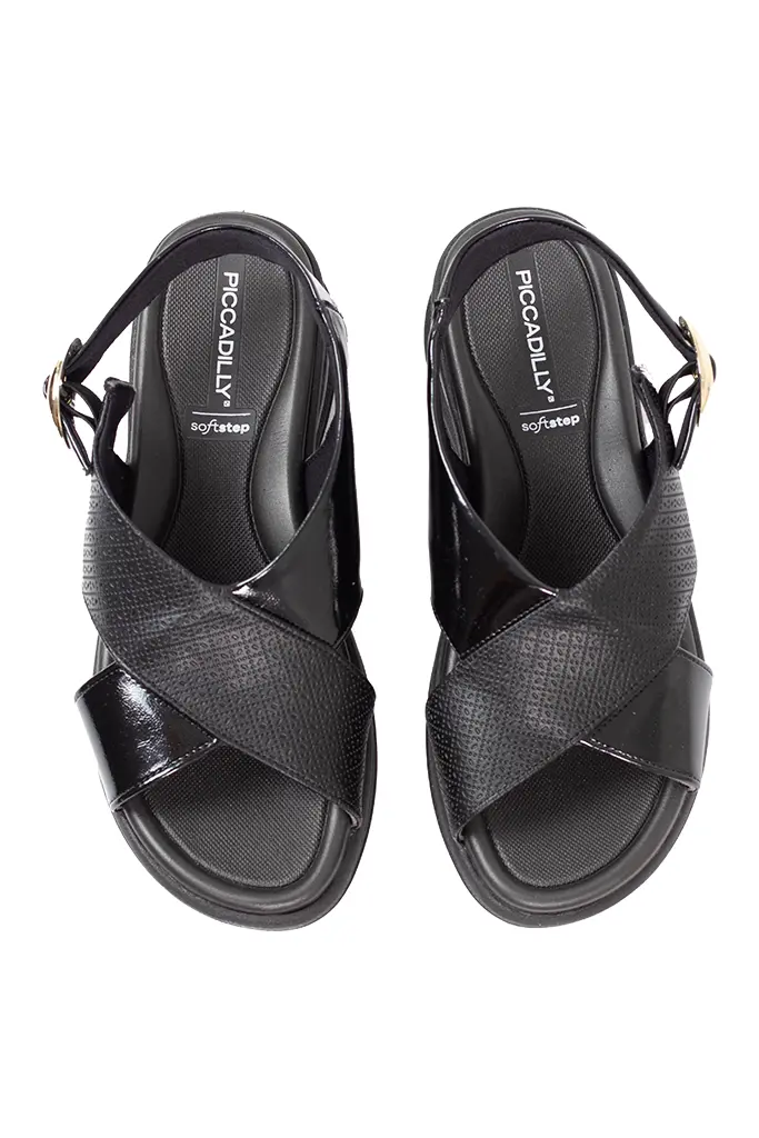 PICCADILLY SANDALIA CONT-NAPA STRETCH SOFT PONTILHADO V26
