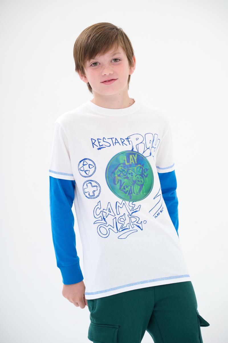 POSTO CAMISETA RESTART ML PTS BOYS W25