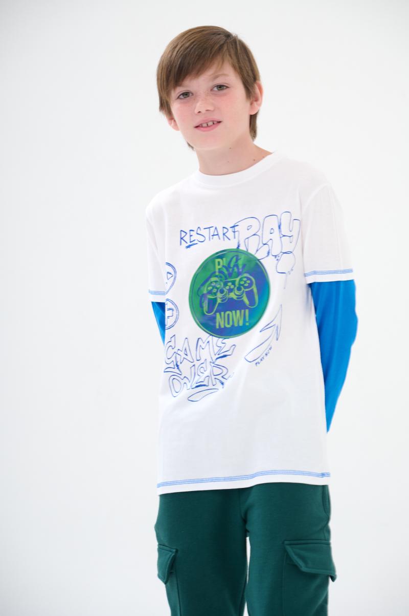 POSTO CAMISETA RESTART ML PTS BOYS W25