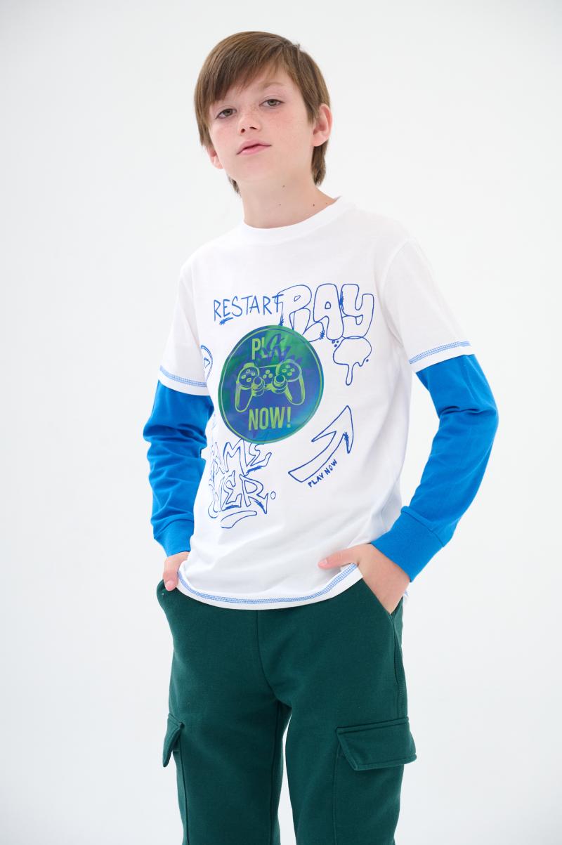 POSTO CAMISETA RESTART ML PTS BOYS W25