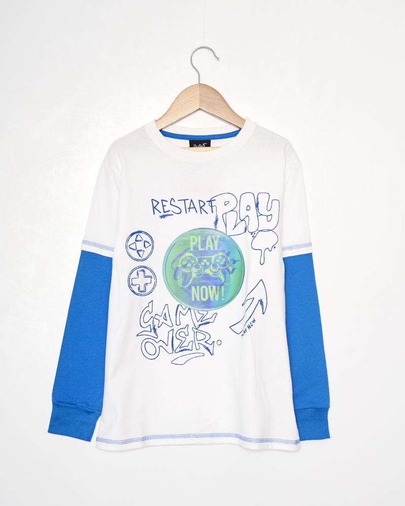 POSTO CAMISETA RESTART ML PTS BOYS W25
