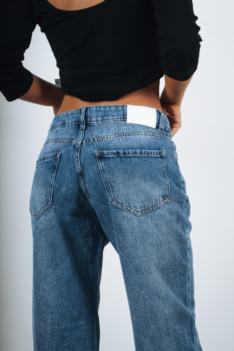 PINK ROCK JEANS WIDE YORK W25