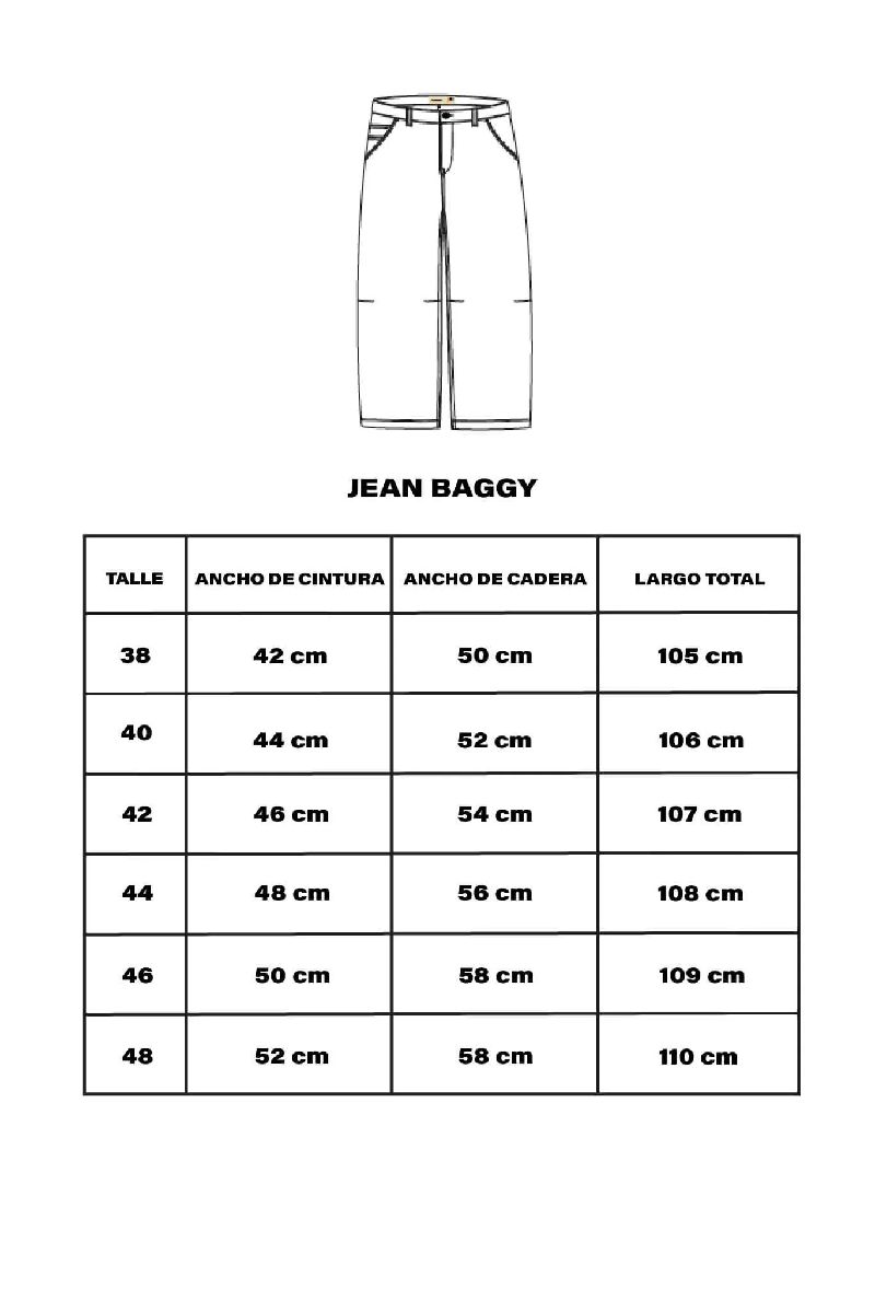 VANCOUVER JEANS BAGGY BELLOC W25