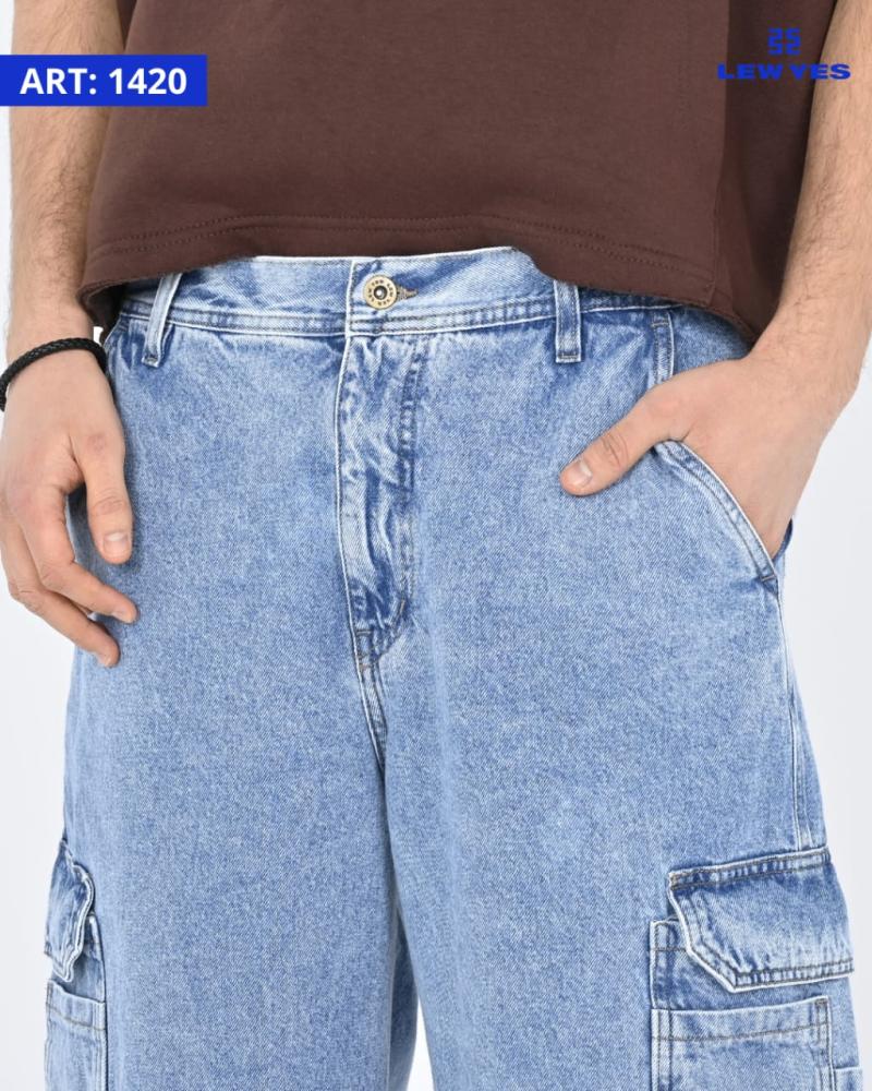 LEW & YES JEANS GERMAN BAGGI CARGO W24