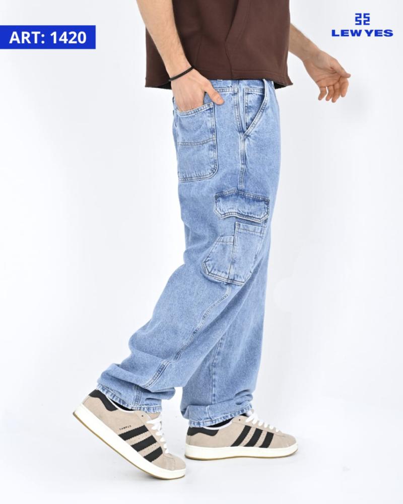 LEW & YES JEANS GERMAN BAGGI CARGO W24