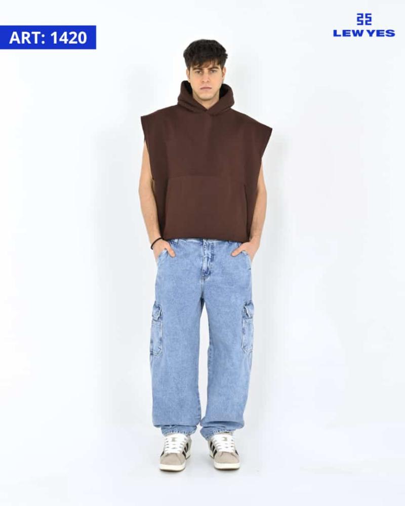 LEW & YES JEANS GERMAN BAGGI CARGO W24