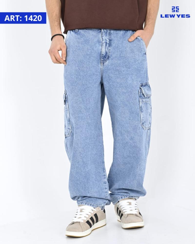 LEW & YES JEANS GERMAN BAGGI CARGO W24