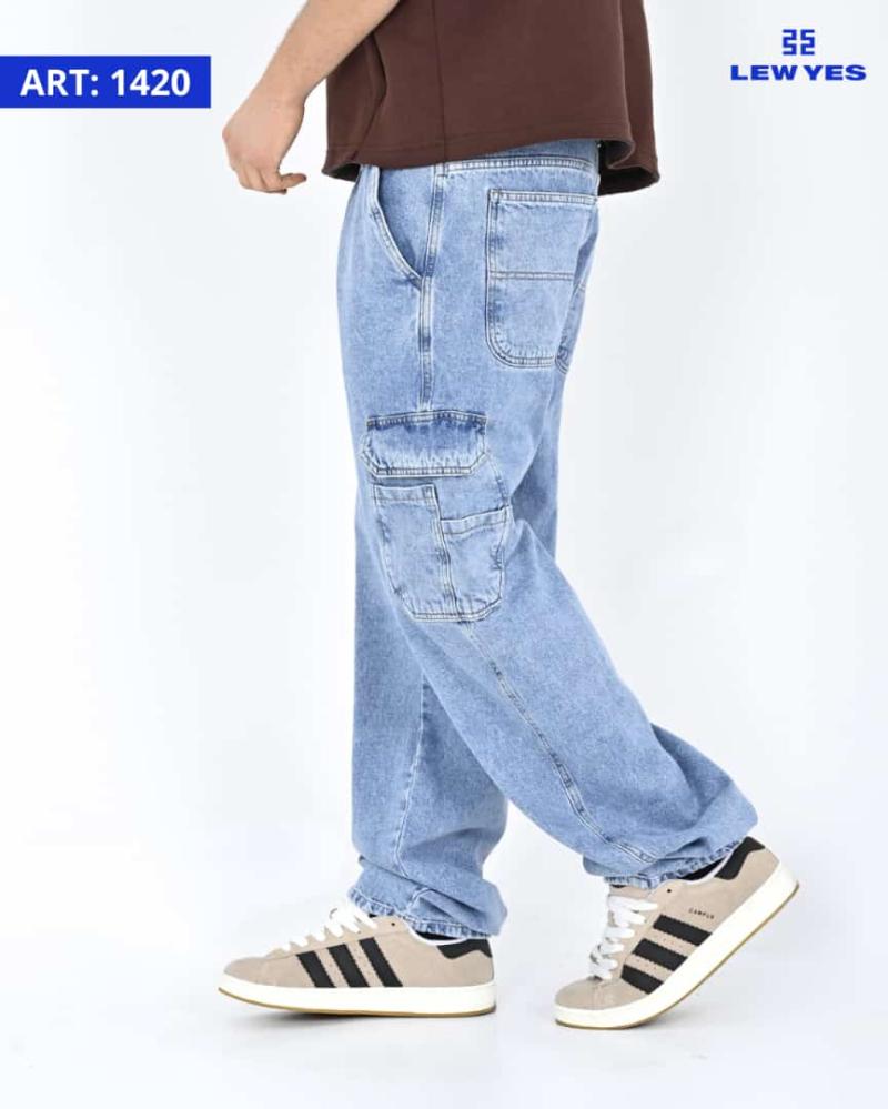 LEW & YES JEANS GERMAN BAGGI CARGO W24