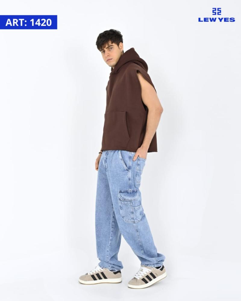 LEW & YES JEANS GERMAN BAGGI CARGO W24