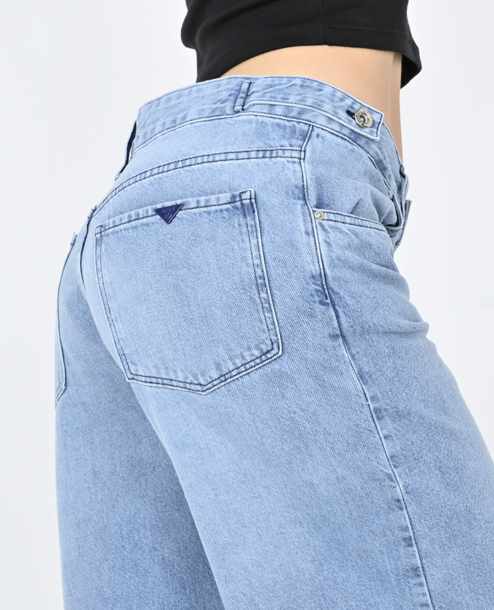 DIWAY JEAN BAGGY C/TIRAS EN CINTURA V25