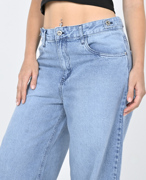 DIWAY JEAN BAGGY C/TIRAS EN CINTURA V25