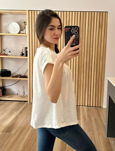 SYSTEM BLUSA CANESU  C/ BOTONES V25