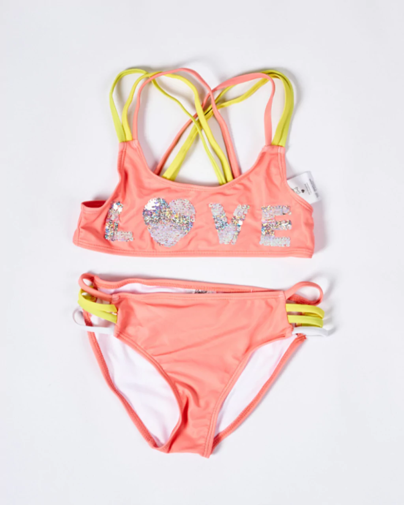 POSTO 5 BIKINI PST GIRL LOVE LENTEJUELA V25