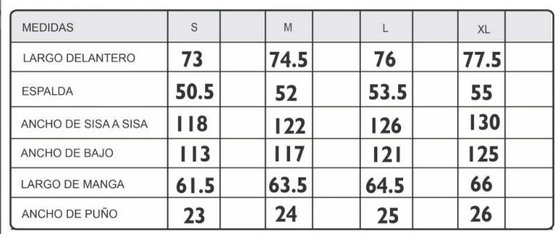 BATUK CAMPERA HUNTER IMP. W24