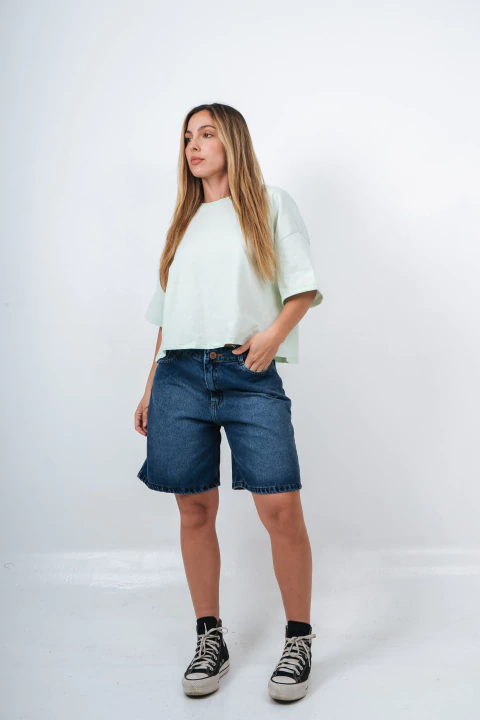 PINK ROCK BERMUDA TOULOU V26