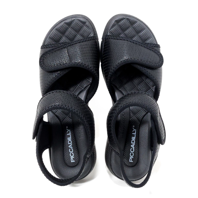 PICCADILY SANDALIA CLAS - NAPA STRETCH PONTILHADO V26