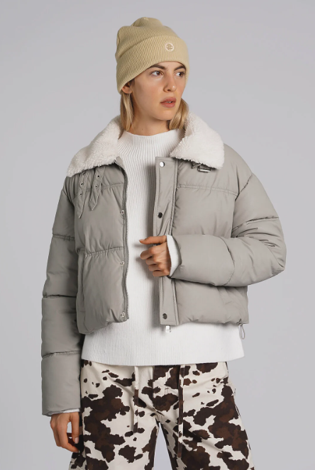 BATUK WOMAN PUFFER CRISANTEMO W25