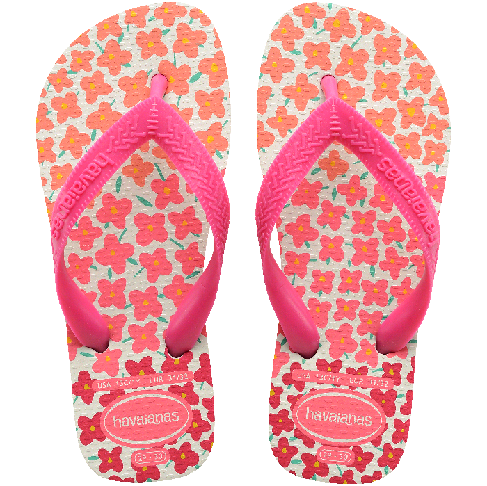 HAVAIANAS OJOTAS KIDS FLORES V25