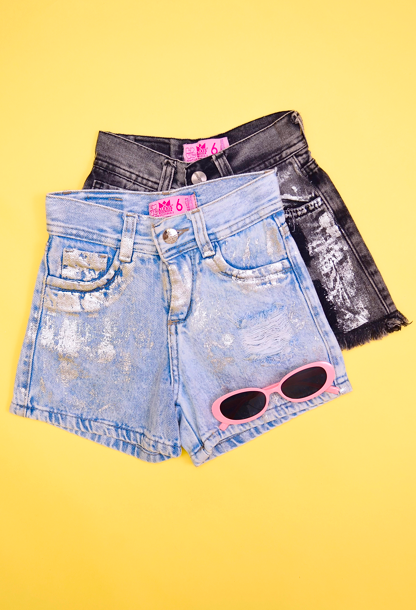 ALEXIS SHORT JEAN CELESTE CLARO C/BRILLO V25