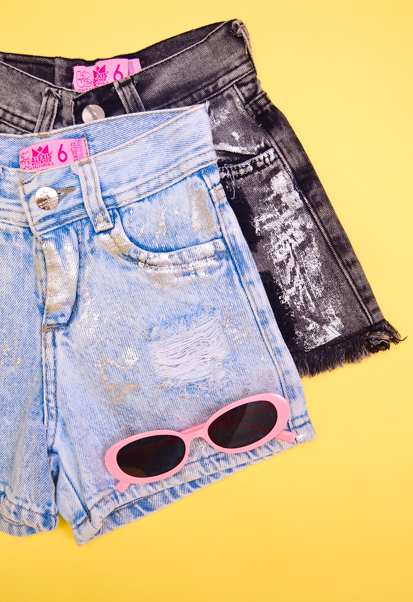 ALEXIS SHORT JEAN CELESTE CLARO C/BRILLO V25