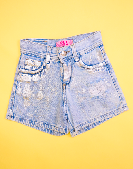 ALEXIS SHORT JEAN CELESTE CLARO C/BRILLO V25