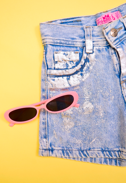 ALEXIS SHORT JEAN CELESTE CLARO C/BRILLO V25