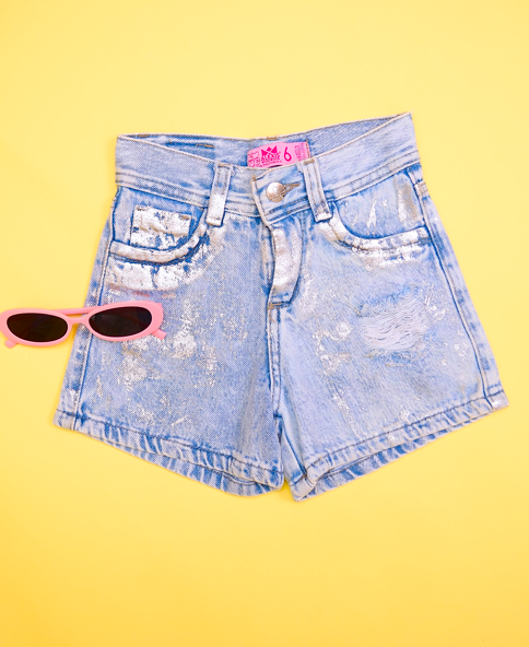 ALEXIS SHORT JEAN CELESTE CLARO C/BRILLO V25