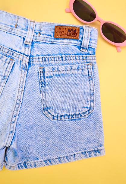 ALEXIS SHORT JEAN CELESTE CLARO C/BRILLO V25