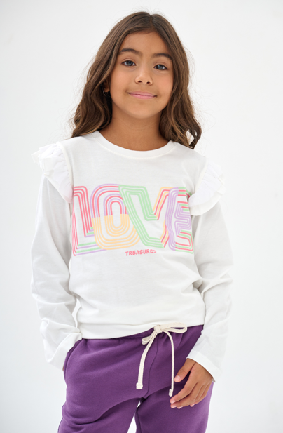 POSTO CAMISETA ML PST GIRL W25