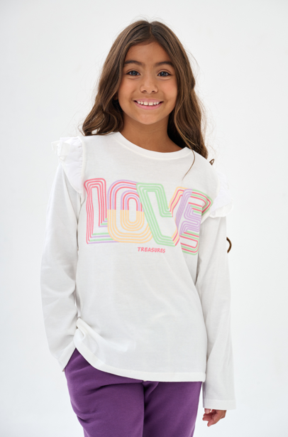 POSTO CAMISETA ML PST GIRL W25