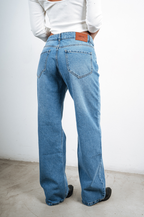 PINK ROCK JEANS WIDE IRVING W25