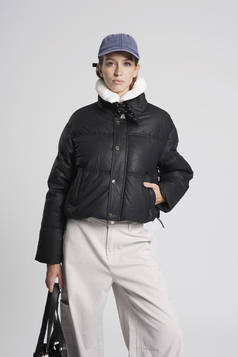 BATUK WOMAN PUFFER CRISANTEMO W25